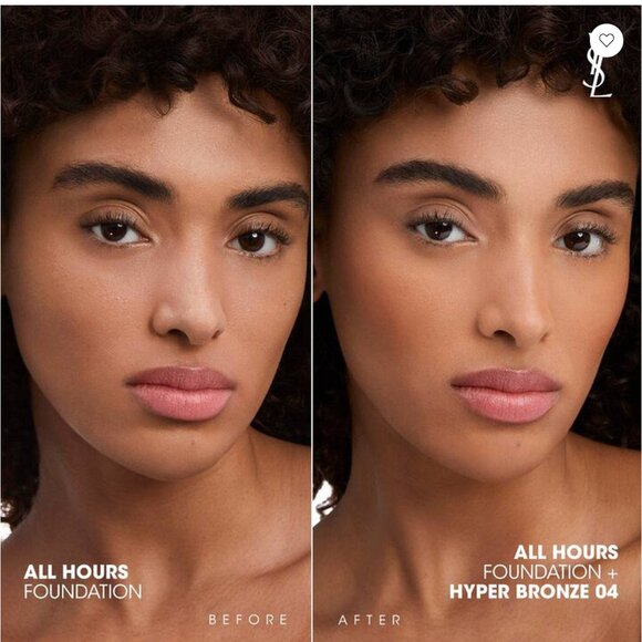 YVES SAINT LAURENT | All Hours Hyper Bronze Bronzing Powder | 04 Warm Sandalwood - Picture 3 of 3